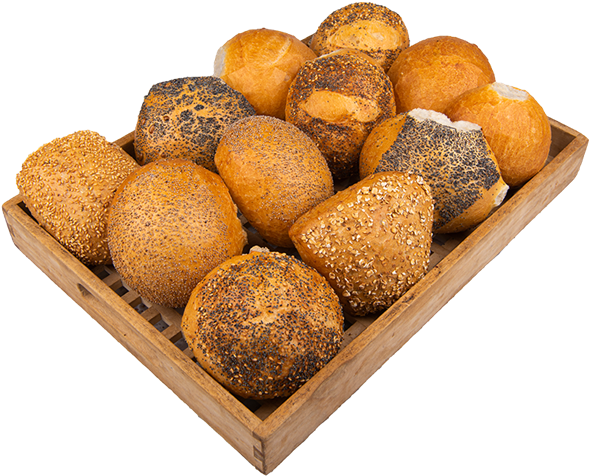 50 blandede rundstykker