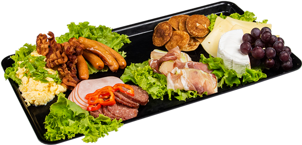 Brunch buffet platte